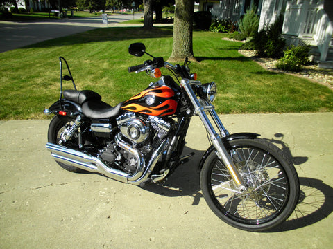 Classic for 2010-2017 Wide Glide with pad mount